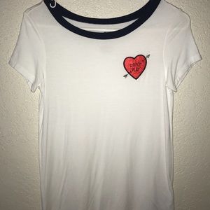 “Don’t play” T-shirt crew neck